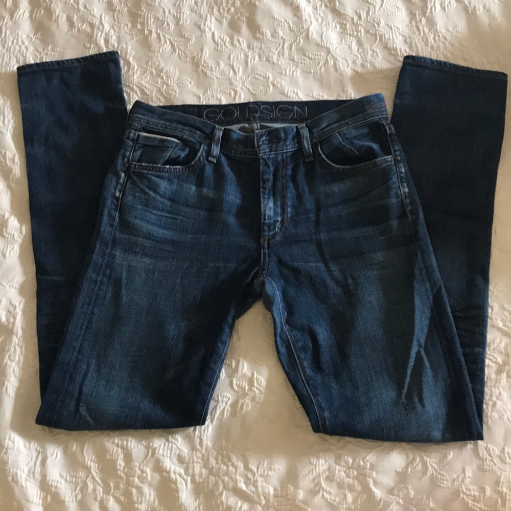 Goldsign “Jenny”. Slim Straight Jean Size 27